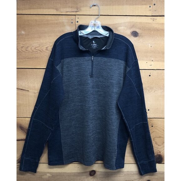 Kuhl Other - KUHL Ryzer 1/4 Zip Long Sleeve Pullover Mens Size 2XL Midnight Outdoors Hiking